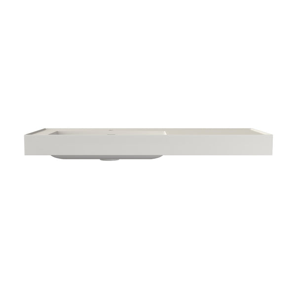 English Elm Inner White Solid Surface Basin with Matte Black Exterior for Modern Bathrooms T3785P491209