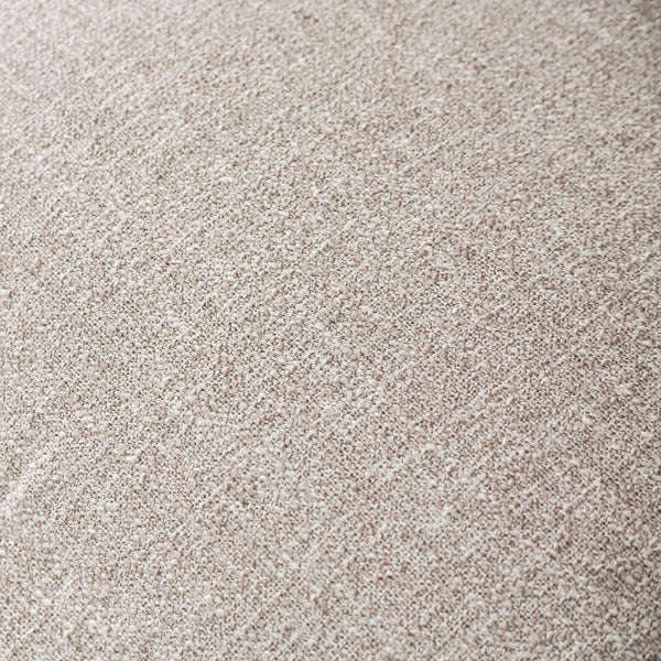 English Elm Contemporary Plush Armless Chair with Metal Legs, Adjustable Headrest, Boxed Cushions & Chaise Comfort Light Brown,Natural 50 L x 42 W x 24 H B2741P378645