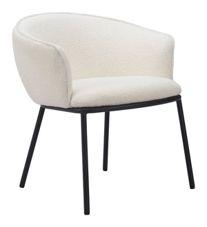 Essen Dining Chair Ivory 110101 Zuo Modern