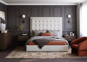 Sunpan Lauryn Lounge Chair - Contemporary Barrelback Design for Modern Living Spaces and Stylish Comfort Meg Rust