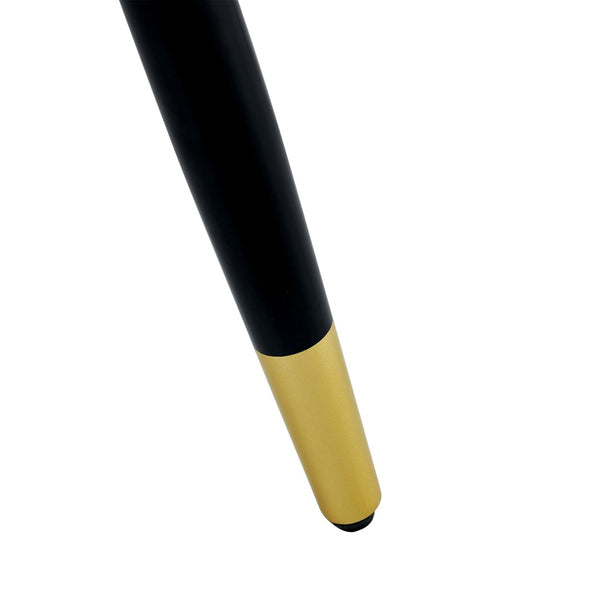 English Elm Table Expandable Dining Set – Modern Round-To-Oval Wood Mdf Table With 4 Pu Cushion Chairs & Metal Legs W1151S03936-GIGA