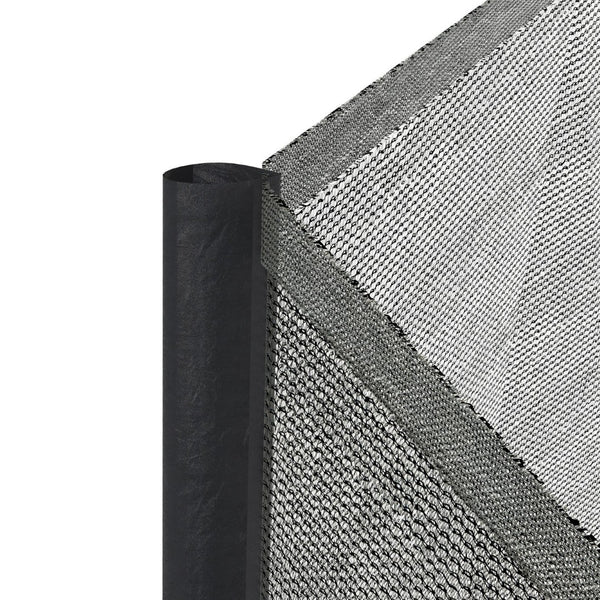 English Elm Soozier 14ft Round Trampoline Replacement Enclosure Net with Zippered Pe Mesh Guard W2225P200470
