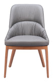 Ayr Dining Chair - Set of 2 Slate Gray 110126 Zuo Modern