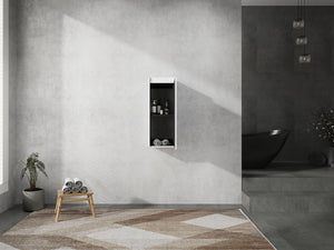 English Elm 12" Bathroom Side Cabinet - Space-Saving Wall-Mount Design With Soft-Close Doors & Modern Style W999P248644