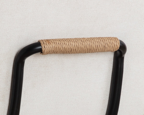 Sunpan Abilene Dining Chair Set of 2 - Coastal-Inspired Comfort with Rustic Oak Frame & Performance Fabric