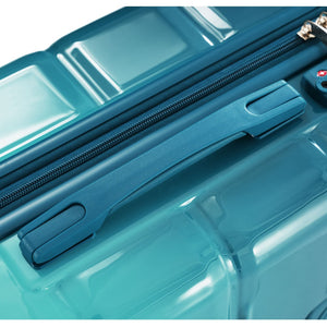 English Elm Luggage 3 Piece Hardshell Set Abs Pc Spinner Wheels Usb Port Carry on Travel N726P264892C
