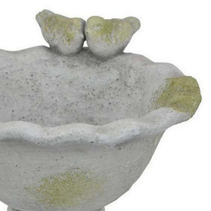 English Elm Deni Silver Porcelain Temple Jar with Pierced Lattice Lid for Mantel or Shelf Display Grey Green B056P416947