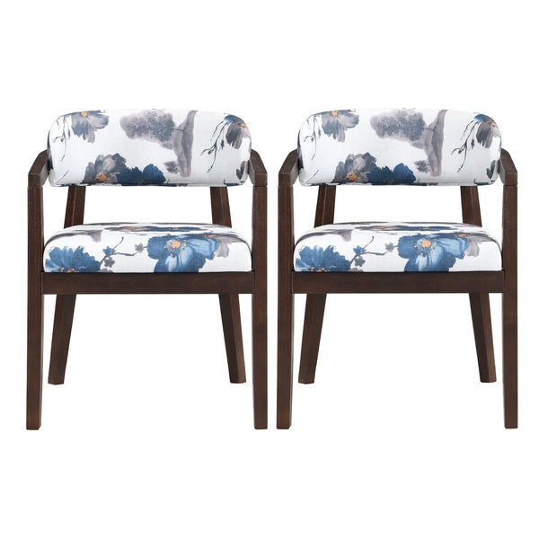 English Elm Christopher Knight Home® - Dining Arm Chairs Set Of 2 – Comfortable Upholstered Design With Espresso Finish For Modern Dining Spaces N771P254286Z