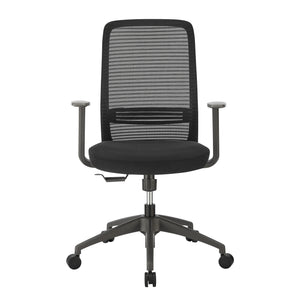 Kasper Mid-Back Office Chair Black 72001-BLK