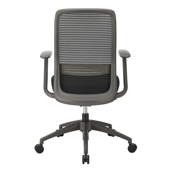 Kasper Mid-Back Office Chair Black 72001-BLK