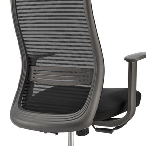 Kasper Mid-Back Office Chair Black 72001-BLK
