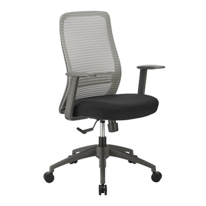 Kasper Mid-Back Office Chair Gray 72001-GRY