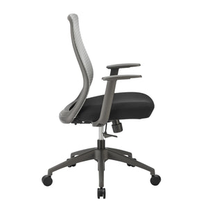 Kasper Mid-Back Office Chair Gray 72001-GRY