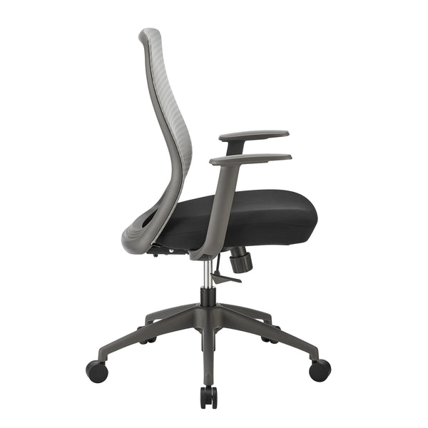 Kasper Mid-Back Office Chair Gray 72001-GRY