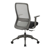 Kasper Mid-Back Office Chair Gray 72001-GRY