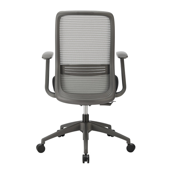 Kasper Mid-Back Office Chair Gray 72001-GRY