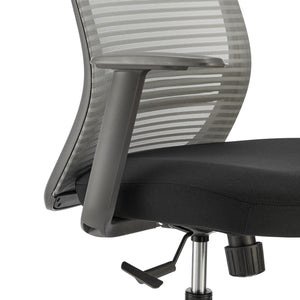 Kasper Mid-Back Office Chair Gray 72001-GRY