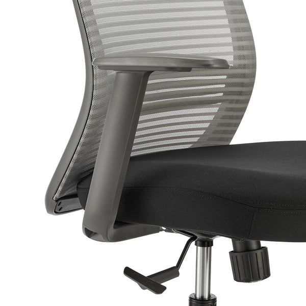 Kasper Mid-Back Office Chair Gray 72001-GRY