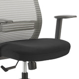 Kasper Mid-Back Office Chair Gray 72001-GRY
