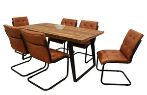 Moti Clan Cinnamon Brown Side Chair 94011056