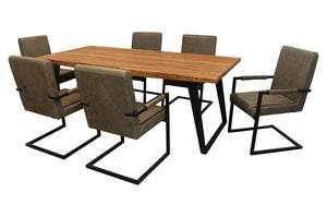 Moti Lloyd Arm Chair in Leather 94011058