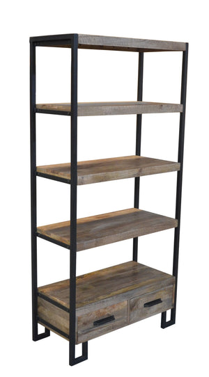 Moti Anaheim Katy Bookcase - 2-Drawer, 5 Shelves 72008001
