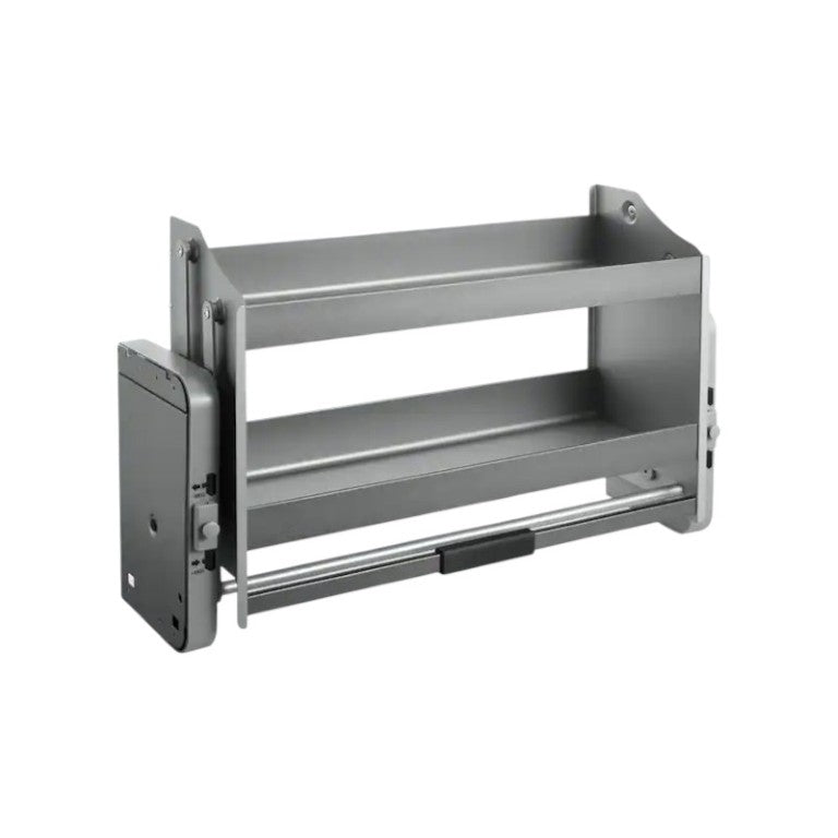 HomeRoots 35 Inch Stainless Steel Cabinet Insert for Modern Kitchen Organization and Storage 720243