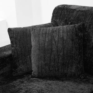 English Elm Swivel Barrel Accent Chair Chenille Tufted Round Club Seat for Living Room Lounge Black N719S002240B