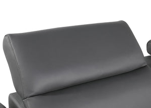 100 Inch Italian Leather Power Reclining Sofa with Usb Charging for Modern Living Rooms