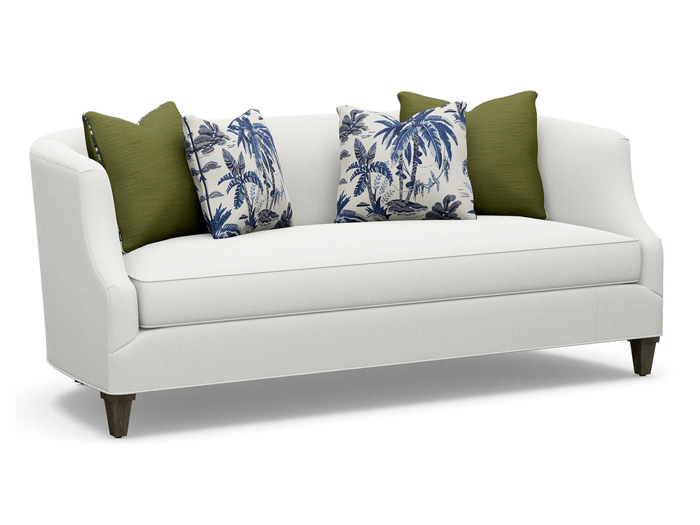 Lexington Tommy Bahama Home Swan Island Sofa - Elegant Quatrefoil Design With Luxurious Down Cushions For A Relaxed Island Retreat   7206-33-40