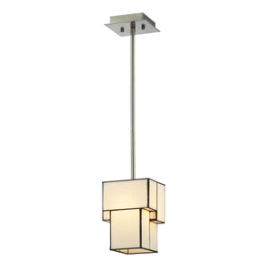 Cubist 6'' Wide 1-Light Mini Pendant - Brushed Nickel 72062-1 Elk Lighting