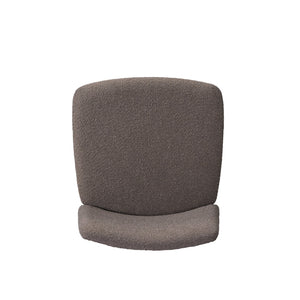 English Elm Christopher Knight Home® - Upholstered Modern Armless Dining Chair Set of 2 with Ergonomic Curved Back & Solid Wood Frame Durable Fabric Brown,Walnut N771P330590W