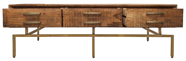 Moti Goldbust 6-Drawer Cocktail Table 72103003