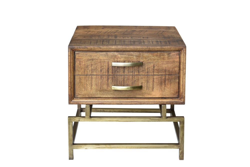 Moti Goldbust 1-Drawer Side Table 72104001