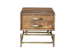 Moti Goldbust 1-Drawer Side Table 72104001