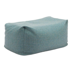 34 Inch Olefin Fabric Round Pouf Ottoman for Living Room Bohemian Floor Seating