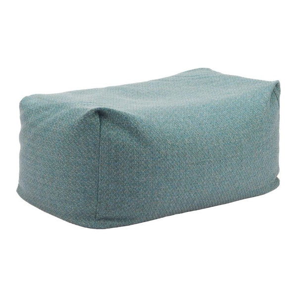 34 Inch Olefin Fabric Round Pouf Ottoman for Living Room Bohemian Floor Seating