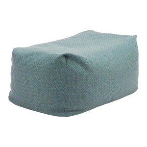 34 Inch Olefin Fabric Round Pouf Ottoman for Living Room Bohemian Floor Seating