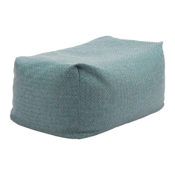 34 Inch Olefin Fabric Round Pouf Ottoman for Living Room Bohemian Floor Seating