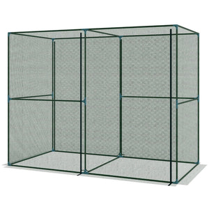 English Elm Plant Protector Walk-in Mesh Crop Cage Steel Frame Garden Enclosure Windproof T3971P440207