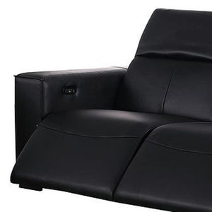 Two Piece Genuine Leather Sectional Sofa Set for Five with Bold Living Room Appeal