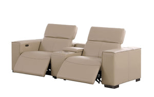 Two Piece Genuine Leather Sectional Sofa Set for Sophisticated Living Spaces