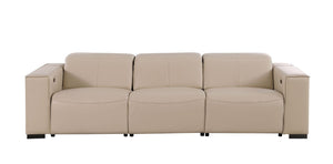 Two Piece Genuine Leather Sectional Sofa Set for Sophisticated Living Spaces