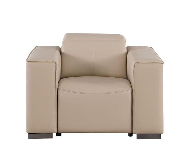 Two Piece Genuine Leather Sectional Sofa Set for Sophisticated Living Spaces