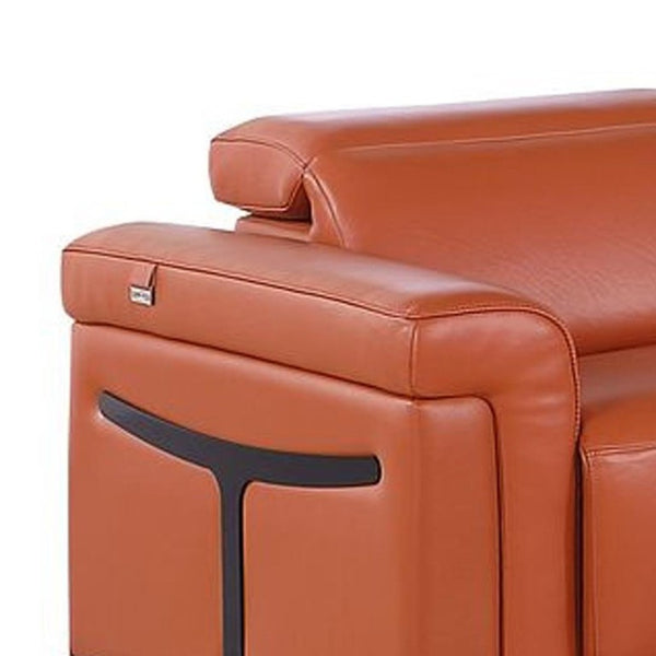 Two Piece Italian Leather Sectional Sofa Set for Luxurious Living Room Comfort