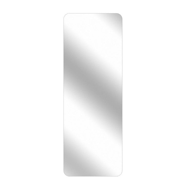 55 Inch Borderless Floor Mirror Sleek Full Body Reflection for Modern Bedroom Decor
