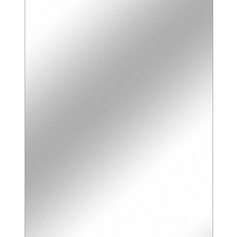 55 Inch Borderless Floor Mirror Sleek Full Body Reflection for Modern Bedroom Decor