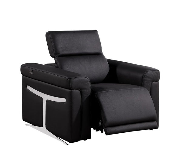 Three Piece Italian Leather Sofa Set Seats Six for Bold Living Room Style