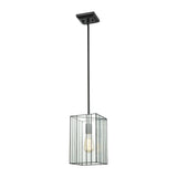 Lucian 7'' Wide 1-Light Mini Pendant - Oil Rubbed Bronze - Includes Adapter Kit 72195/1-LA Elk Lighting