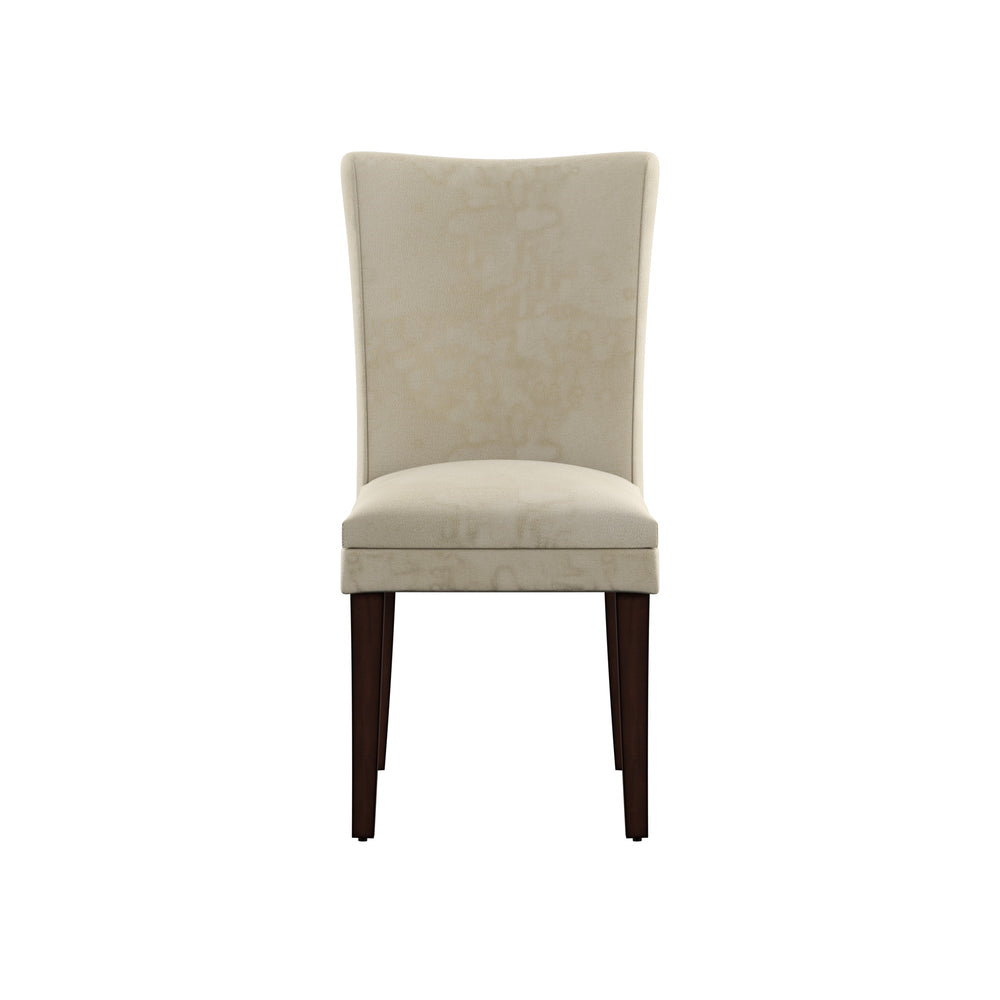 Homelegance Wingston Upholstered Wingback Dining Chair Set with Coil Spring Support 721PTS